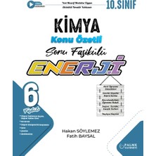 Palme Yayınevi Palme 10.sınıf Enerji Kimya Konu Özetli Soru Fasikülleri (6 Fasikül) Yeni