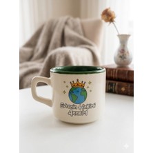 Palto Tasarım Evrenin Hakimi Annem Beyaz Venüs Kupa -Hediyelik Kupa Fincan