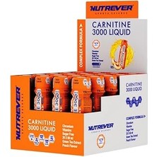 SHC4200 Nutrever Carnitine 3000 Liquid L-Karnitin 60 ml x 20ADET