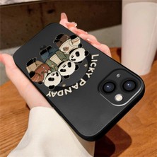 Ucuc iPhone 14 Plus Uyumlu Metalik Dokulu Kamera Koruma Anti-Darbe Manyetik Silikon Kılıf