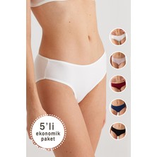 Pierre Cardin 2056 Kadın Classic Brief Külot 5Li Paket Külot