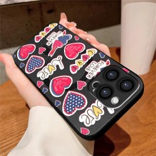 Ucuc iPhone 15 Pro Uyumlu Metalik Dokulu Kamera Koruma Anti-Darbe Manyetik Silikon Kılıf