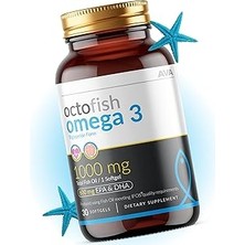 SHC4200 Epa Dha Kokusuz Octofish Isviçre 3 Balık Yağı 30 Kapsül