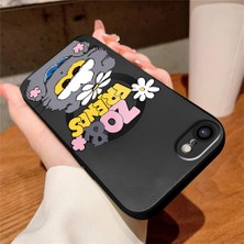 Ucuc iPhone 7/8/se 2020 2022 Uyumlu Metalik Dokulu Kamera Koruma Anti-Darbe Manyetik Silikon Kılıf