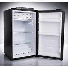 Berhimi FL100 12V Kompresörlü Karavan/tekne Buzdolabı 95LT - Siyah - Vantobe