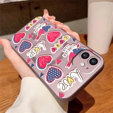 Ucuc iPhone 12 Uyumlu Metalik Dokulu Kamera Koruma Anti-Darbe Manyetik Silikon Kılıf