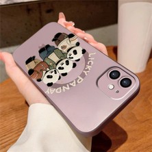 Ucuc iPhone 11 Uyumlu Metalik Dokulu Kamera Koruma Anti-Darbe Manyetik Silikon Kılıf