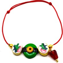 Nish&Chic Millefiori Ince Yılbaşı Bileklik