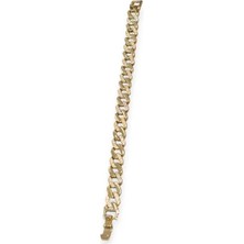 Nish&Chic Parlak Zincir Bileklik