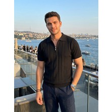 Mila Moja Polo Yaka Fermuarlı Triko