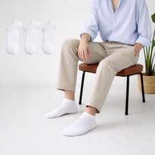 Kral Socks 3 Çift Pamuklu Patik Çorap