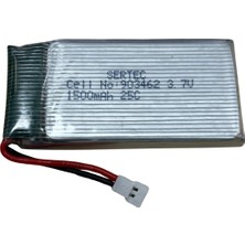 İntora 903462 / 3,7V - 1500MAH. - 25C Beyaz Soket