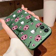 Ucuc iPhone 11 Uyumlu Metalik Dokulu Kamera Koruma Anti-Darbe Manyetik Silikon Kılıf