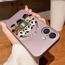 Ucuc iPhone 16 Uyumlu Metalik Dokulu Kamera Koruma Anti-Darbe Manyetik Silikon Kılıf