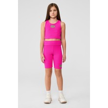 Tyess Bg Store Kız Çocuk Neon Pembe Büstiyer