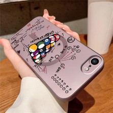 Ucuc iPhone 7/8/se 2020 2022 Uyumlu Metalik Dokulu Kamera Koruma Anti-Darbe Manyetik Silikon Kılıf