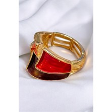 Nish&Chic Tasarım Esnek Yüzük 16