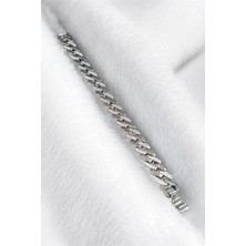 Nish&Chic Parlak Zincir Bileklik