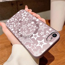 Ucuc iPhone 7/8/se 2020 2022 Uyumlu Metalik Dokulu Kamera Koruma Anti-Darbe Manyetik Silikon Kılıf