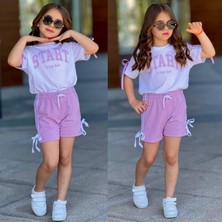 Bambam Kız Çocuk Yazlık Yeni Sezon Şort Takım 721111L