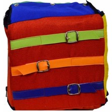 Feyza Design 6 Işlevli Beceriküpü 22X22X22 Çocuk Eğitici Oyuncak