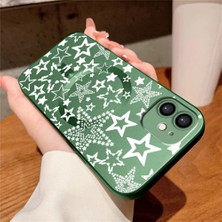 Ucuc iPhone 12 Uyumlu Metalik Dokulu Kamera Koruma Anti-Darbe Manyetik Silikon Kılıf