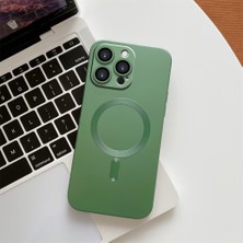 HONTINGA iPhone 15 Pro Max ile Uyumlu Kılıfı Şeffaf Magsafe Wireless Düşüme Önleyici Basitlik Anti Düşme Kamera Korumali Silikon Telefon Kılıfı Kadın ve Erkek Için Uygundur K7-1000