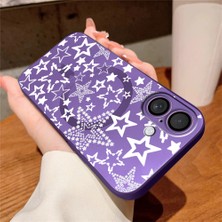 Ucuc iPhone 16 Uyumlu Metalik Dokulu Kamera Koruma Anti-Darbe Manyetik Silikon Kılıf