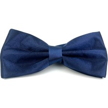 Ars Magic Box Açık Lacivert Düz Erkek Papyon Saten Kumaş ile Şık ve Özel Günlere Uygun