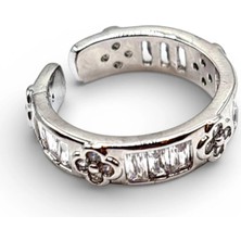 Nish&Chic Kristal Yonca Yüzük