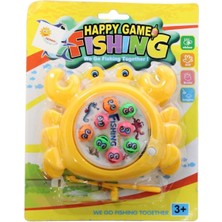 Feyza Design Yengeç Temalı Balık Tutma Oyunu, El Beceri ve Koordinasyon Geliştirici