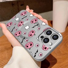 Ucuc iPhone 15 Pro Uyumlu Metalik Dokulu Kamera Koruma Anti-Darbe Manyetik Silikon Kılıf