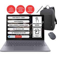 Lenovo Ideapad 5 P4 2-In-1 Intel Ultra 5 225U 16GB Ram 512GB SSD 14" Wuxga WIN11 Pro Taşınabilir Bilgisayar