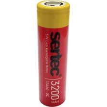 İntora 18650 3.7V 3200 Mah 3c Li-Ion Şarjlı Pil