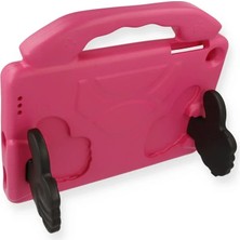 Epilons Mey Ithalat® Galaxy X200 Tab A8 10.5 Kılıf Like Stantlı Tablet Silikon - Pembe