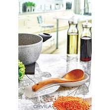 Orvila Tezgah Üstü Kepçe ve Kaşık Altlığı Düzenleyici Organizer - 28 cm