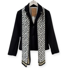 Nish&Chic Desenli Saten Şal