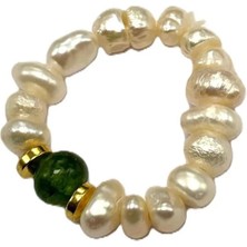 Nish&Chic Incili Esnek Yüzük