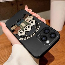 Ucuc iPhone 15 Pro Uyumlu Metalik Dokulu Kamera Koruma Anti-Darbe Manyetik Silikon Kılıf