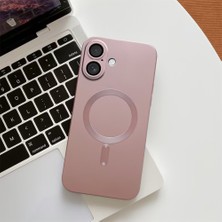 HONTINGA Şeffaf Magsafe Wireless Kılıfı iPhone 16 ile Uyumlu Silikon Düşüme Önleyici Kadın ve Erkek İçin  K7-1000