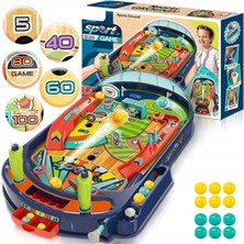 Feyza Design Mini Masa Oyunu Pinpall Çoklu Spor Beceri Oyunu Çocuklar Için