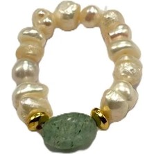 Nish&Chic Incili Esnek Yüzük