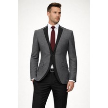 Parlamenter Fabio Cassel Slim Fit Erkek Tek Ceket
