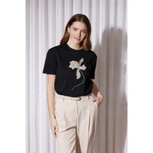 Missemramiss 5184 Nakışlı Tshirt
