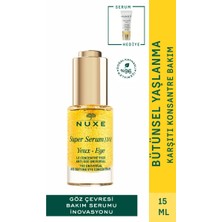 Nuxe Yaşlanma Karşıtı Göz Çevresi Super Serum 15 ml - Serum Hediye
