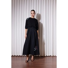 Missemramiss  Missemramiss 5189 Nakışlı Duo   Elbise