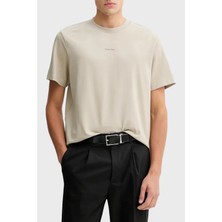 Calvin Klein Streç Pamuklu Regular Fit Sıfır Yaka T Shirt LV04LC241G2F3 Erkek T Shirt LV04LC241G 2f3