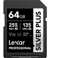 Lexar Professional 64GB 255 Mb/s SD Hafıza Kartı UHS-I İle Darbeye Dayanıklı Ve Profesyonel Kullanım