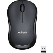 Fantastik Store Logıtech 910-006510, M221 Siyah, USB Nano 2,4g Kablosuz, 1000DPI, Optik, 3 Tuşlu, 18AY Pil Ömrü, Sessiz Mouse