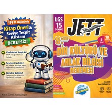 Ünlüler Karması Lgs Jett Din Kültürü Branş Deneme + 199 Tl Seviye Tespit ve Kitap Öneri Asistanı Hediye (Yeni Baskı)